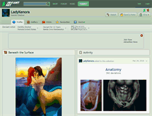 Tablet Screenshot of ladykenora.deviantart.com