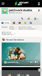 Mobile Screenshot of patchwork-studios.deviantart.com