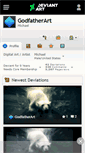 Mobile Screenshot of godfatherart.deviantart.com