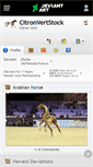 Mobile Screenshot of citronvertstock.deviantart.com