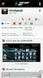 Mobile Screenshot of mindspeak.deviantart.com