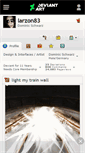 Mobile Screenshot of larzon83.deviantart.com