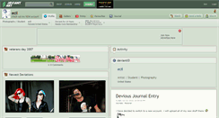 Desktop Screenshot of ecil.deviantart.com