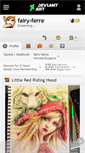 Mobile Screenshot of fairy-ferre.deviantart.com