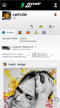 Mobile Screenshot of carizzle.deviantart.com