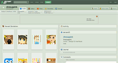 Desktop Screenshot of dressuppink.deviantart.com