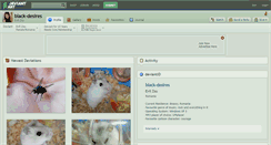 Desktop Screenshot of black-desires.deviantart.com