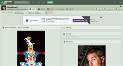 Desktop Screenshot of kinyokaotic.deviantart.com