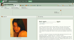 Desktop Screenshot of jane-anguisette.deviantart.com