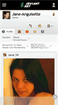 Mobile Screenshot of jane-anguisette.deviantart.com