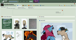 Desktop Screenshot of mirlobluefeather.deviantart.com