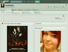 Tablet Screenshot of jessmindless.deviantart.com