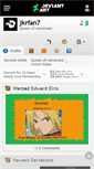Mobile Screenshot of jkrfan7.deviantart.com