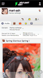 Mobile Screenshot of mari-ash.deviantart.com