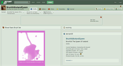 Desktop Screenshot of brunhildicelandqueen.deviantart.com