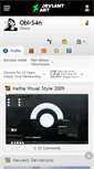 Mobile Screenshot of obi-s4n.deviantart.com