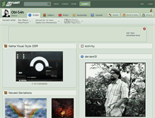 Tablet Screenshot of obi-s4n.deviantart.com