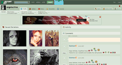 Desktop Screenshot of angelscrime.deviantart.com