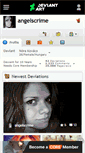 Mobile Screenshot of angelscrime.deviantart.com