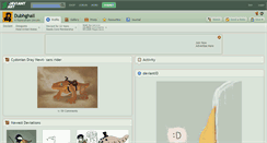 Desktop Screenshot of dubhghall.deviantart.com