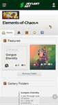 Mobile Screenshot of elements-of-chaos.deviantart.com
