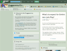 Tablet Screenshot of chuggaaconroy-fc.deviantart.com
