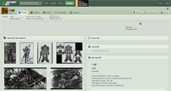 Desktop Screenshot of cugi.deviantart.com