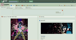 Desktop Screenshot of funrama.deviantart.com