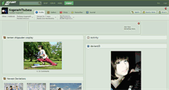 Desktop Screenshot of kogarashitsubasa.deviantart.com