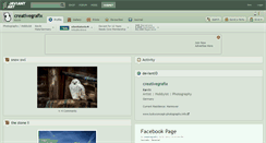 Desktop Screenshot of creativegrafix.deviantart.com
