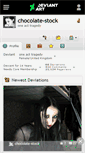 Mobile Screenshot of chocolate-stock.deviantart.com