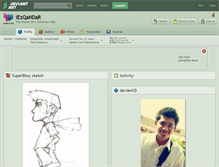 Tablet Screenshot of iezqandar.deviantart.com