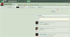 Desktop Screenshot of namirawilhelm.deviantart.com