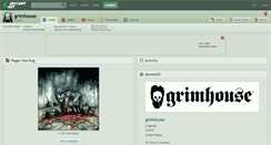 Desktop Screenshot of grimhouse.deviantart.com