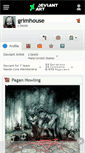 Mobile Screenshot of grimhouse.deviantart.com