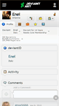 Mobile Screenshot of enel.deviantart.com