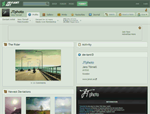 Tablet Screenshot of jtphoto.deviantart.com