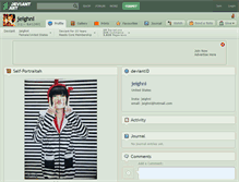 Tablet Screenshot of jeighni.deviantart.com