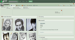 Desktop Screenshot of elenaeris.deviantart.com