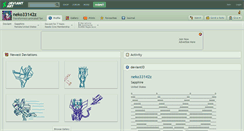 Desktop Screenshot of neko33142z.deviantart.com