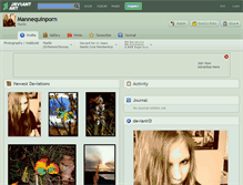 Tablet Screenshot of mannequinporn.deviantart.com