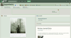 Desktop Screenshot of possessedsquirrel.deviantart.com