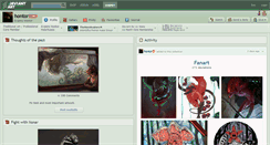 Desktop Screenshot of hontor.deviantart.com