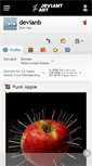 Mobile Screenshot of devianb.deviantart.com