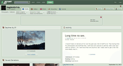 Desktop Screenshot of magiskabrivia.deviantart.com