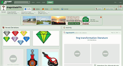 Desktop Screenshot of dragonblade99x.deviantart.com