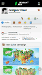 Mobile Screenshot of designer-brain.deviantart.com