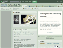 Tablet Screenshot of professor-hojo-fc.deviantart.com