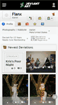 Mobile Screenshot of flanx.deviantart.com