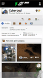 Mobile Screenshot of cyberdud.deviantart.com